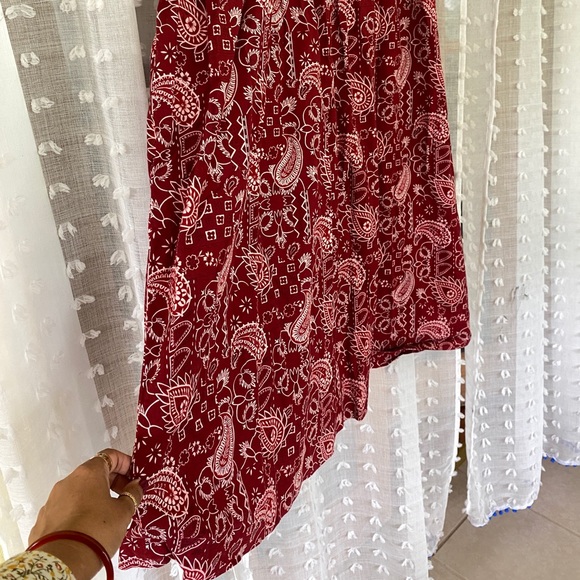 ♥️Deep red cottage core style dress♥️ - Picture 4 of 5